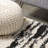 Jubei Modern Bold Strie' Shag Beige/Black/Yellow Rug-507790889