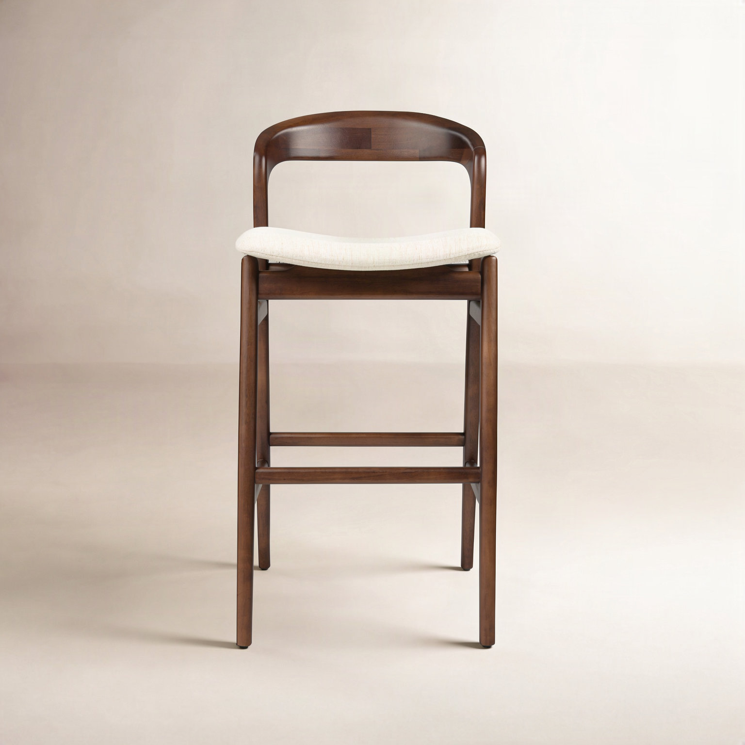 Anela Bar and Counter Stool, Bar Stool (29.25” Seat Height), Medley Ivory Performance Basketweave