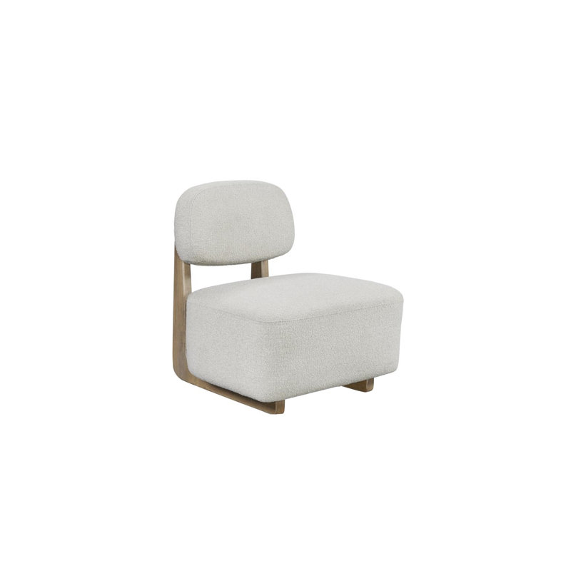 Chaise d'appoint Haledon - Tigris Driftwood, Beige
