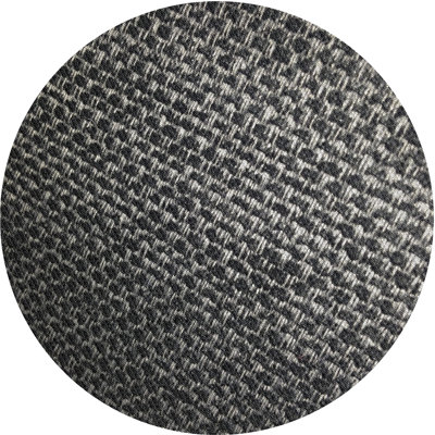 Tapis noir/gris à motifs Glane