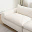 Canapé entièrement compressé avec mousse haute densité, dossier et coussin de siège intégrés, bordure décorative, combinaison libre-1085916263