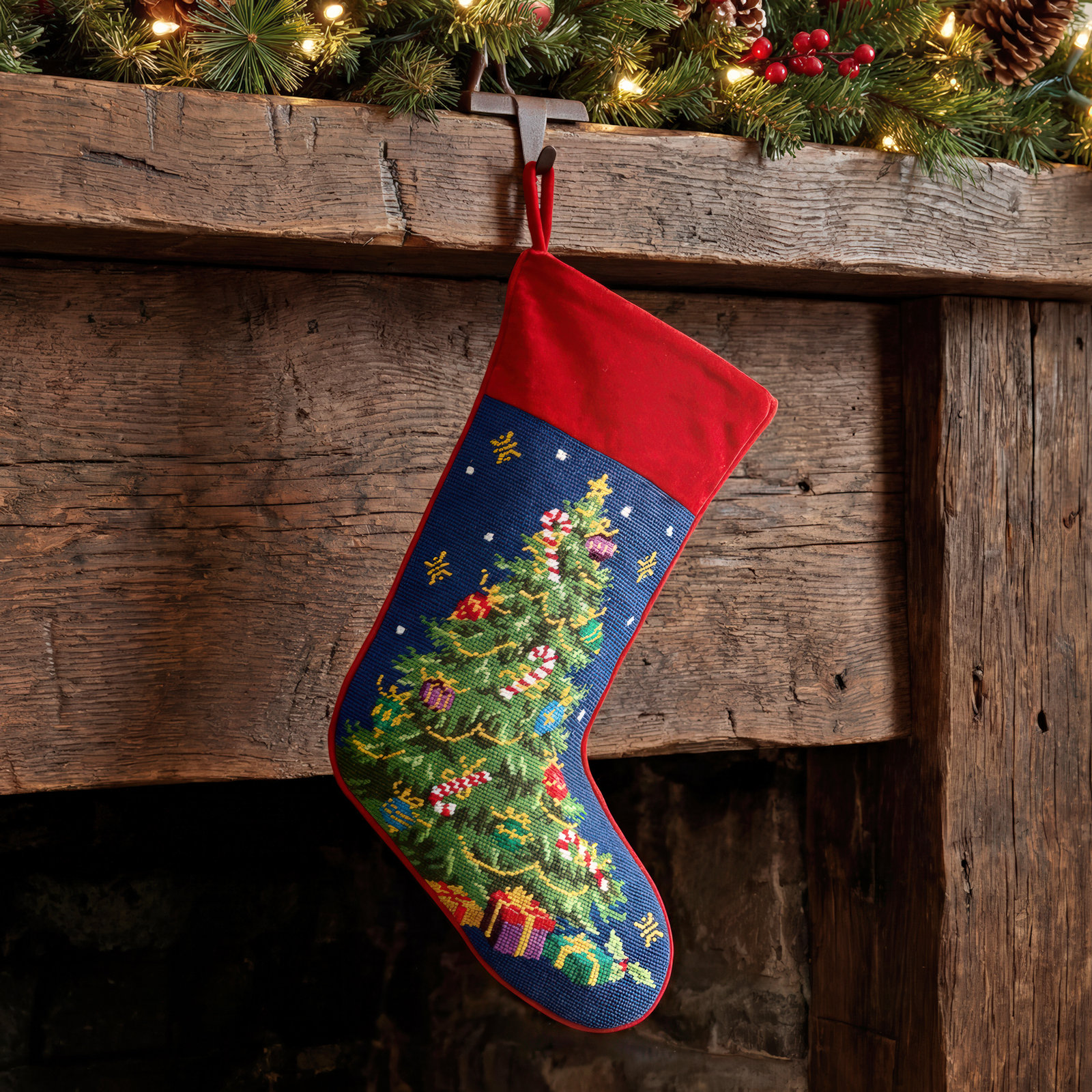 Christmas Tree Stocking