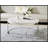 Mable Top And Nickel Finish Coffee Table
