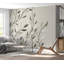 Murale botanique pelez et collez - Feuilles grimpantes-442934058