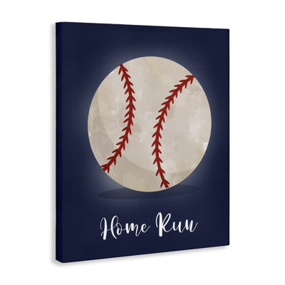 Game On Home Run Canvas, design by Christine Simpson Art