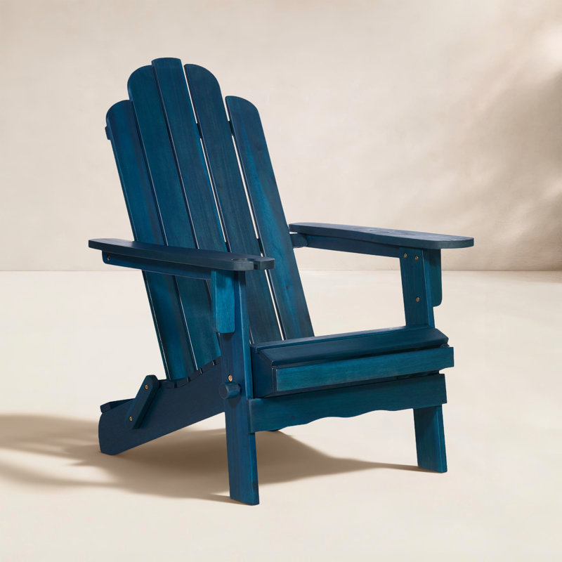 Chaise Adirondack pliante Blackwell, Bleu délavé