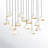 Cotter 14 - Light Dimmable Geometric Chandelier-2096620601