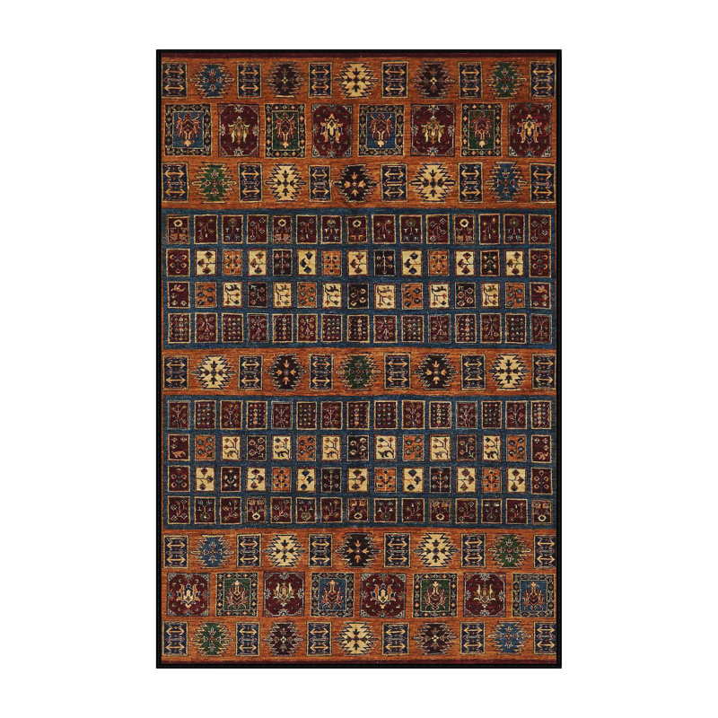 Tapis abstrait moderne 622, Rectangle 6 pi x 9 pi