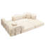 Canapé-lit modulaire pliable en L de Boneless-184689021