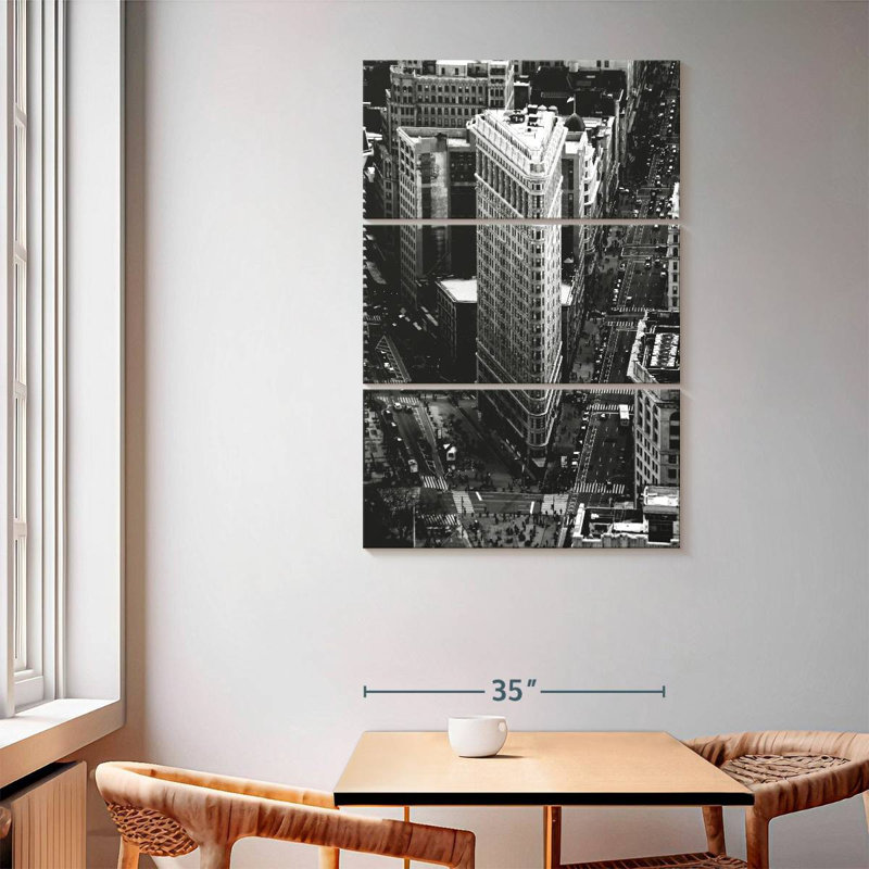 Lilie Falitron Building, 65" H x 42" W