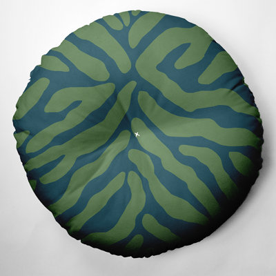 Abstract Reversible Throw Pillow
