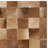 Barr Hand Woven Leather Geometric Rug-24830997