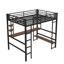 Lit mezzanine double avec bureau intégré Manderly de Mason & Marbles-1179970599
