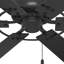Ventilateur de plafond à 6 pales 52 po et chaîne à tirer 52 po Gilrock-85433807