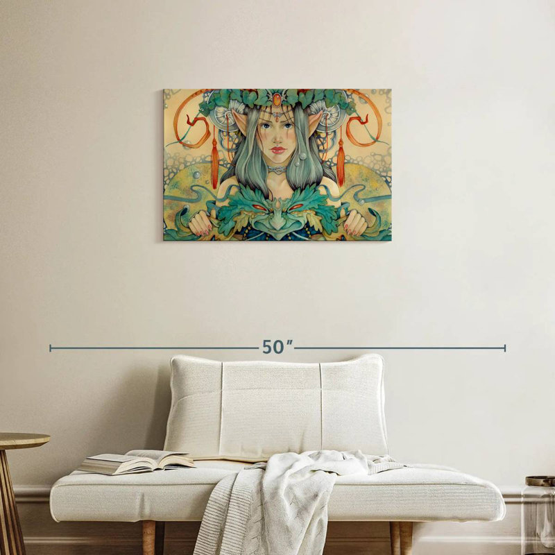 Leisha Calypso, 20" H x 30" W
