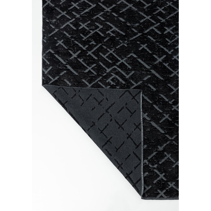 Anaeja Geometric Hand Loom Indoor / Outdoor Area Rug, Rectangle 240 x 300cm