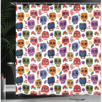 Shower Curtain with Hooks Included
