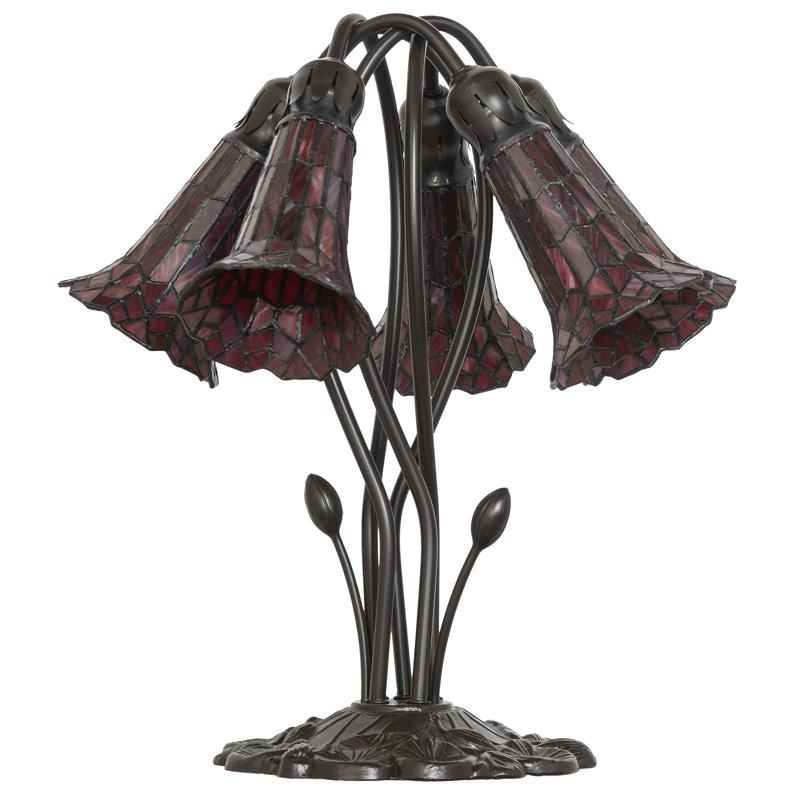 Table Lamp, Red