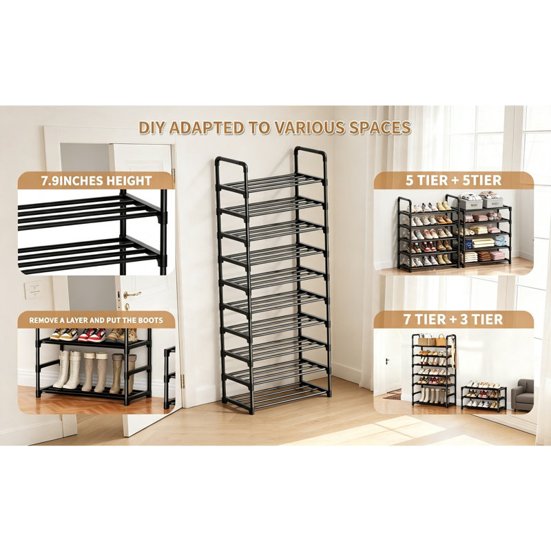 30 Pair Shoe Rack