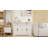 Farmhouse Buffet Cabinet With 2 Drawers And 4 Doors, UV-Painted For Durable And Stylish Storage In Dining, Living, And Kitchen Areas-741589169