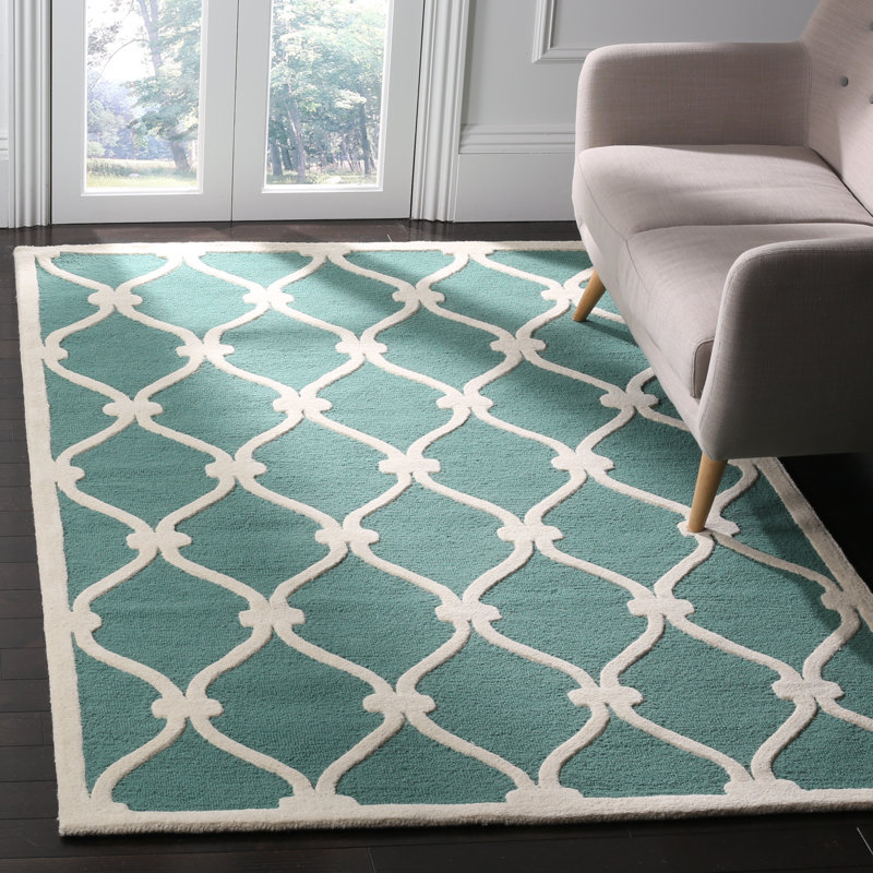 Tapis en laine touffeté à la main Cannen, Rectangle 9 pi x 12 pi
