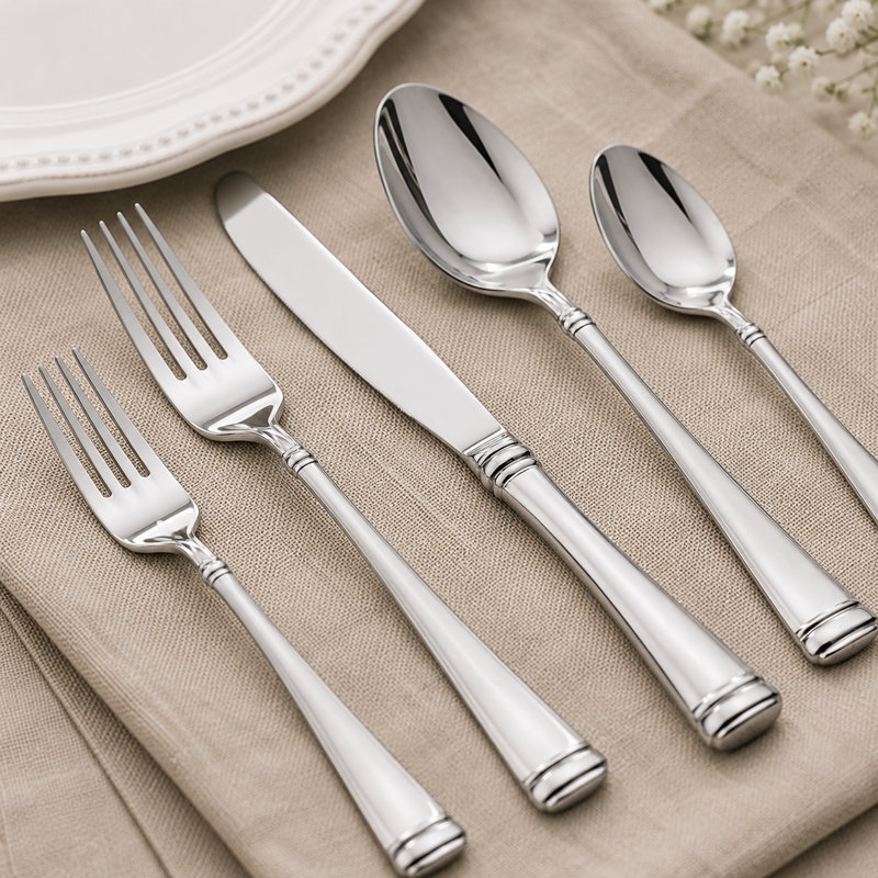 45-Piece Silverware Set
