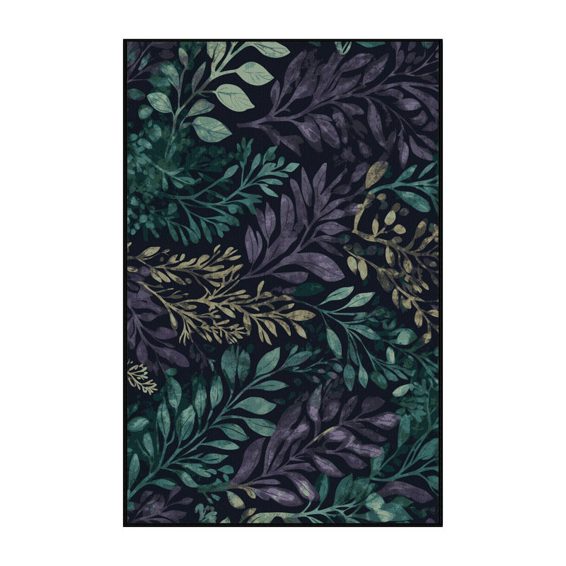 Serene Bloom Rug, Rectangle 5' x 8'