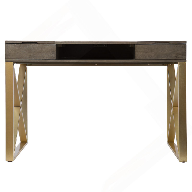 Two-Tone Desk w/ Storage