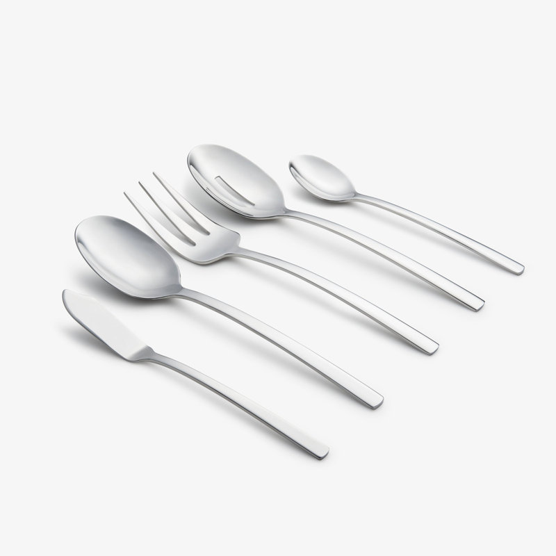 Cambridge Beacon Mirror 45-Piece Flatware Set