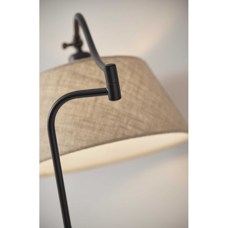 Crisangel 61'' Black LED Tree Floor Lamp