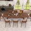 Grande table de salle à manger extensible pour la cuisine et la salle à manger-258485168