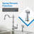 Opulence Single Handle Deck Mount Standard Kitchen Faucet with Side Spray-17539089