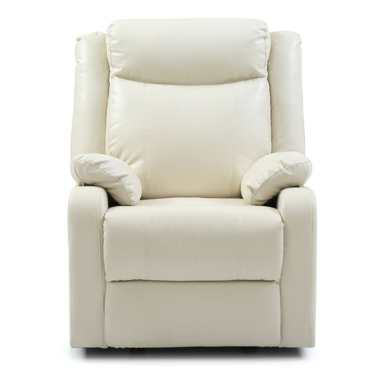 Glory Furniture Ward G762A-RC Rocker Recliner, Off White