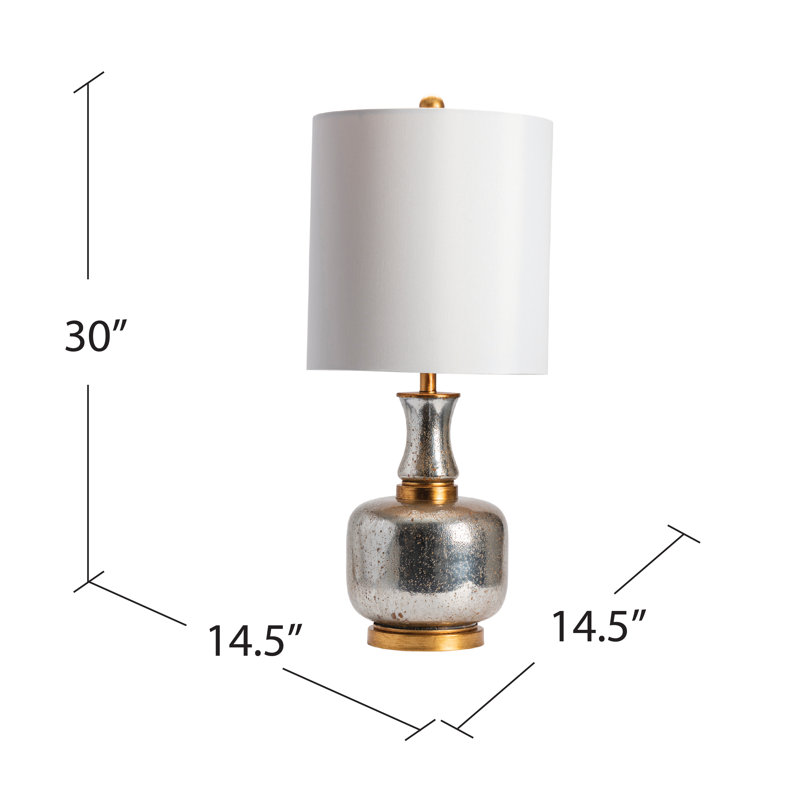 Glass Table Lamp
