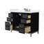 Marlena 42" Freestanding Single Bathroom Vanity with Cultured Marble Top-566682301-566682298-543189224