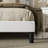 Darrach Unfinished Vegan Leather Platform Bed-1335958313-1335958318