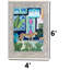 Tapis traditionnel Jungle Safari Collage