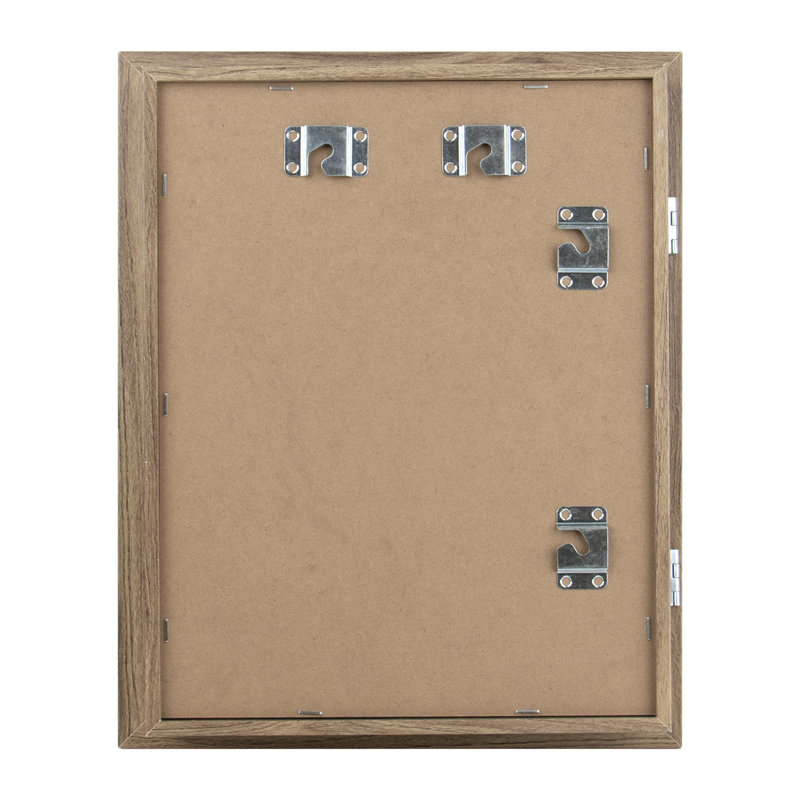 Heyburn Matte Shadow Box Picture Frame, Light Brown