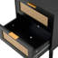 40 cm W Wicker Bedside Table-1426400610