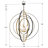 Salas 9 - Light Dimmable Globe Chandelier-1002422099