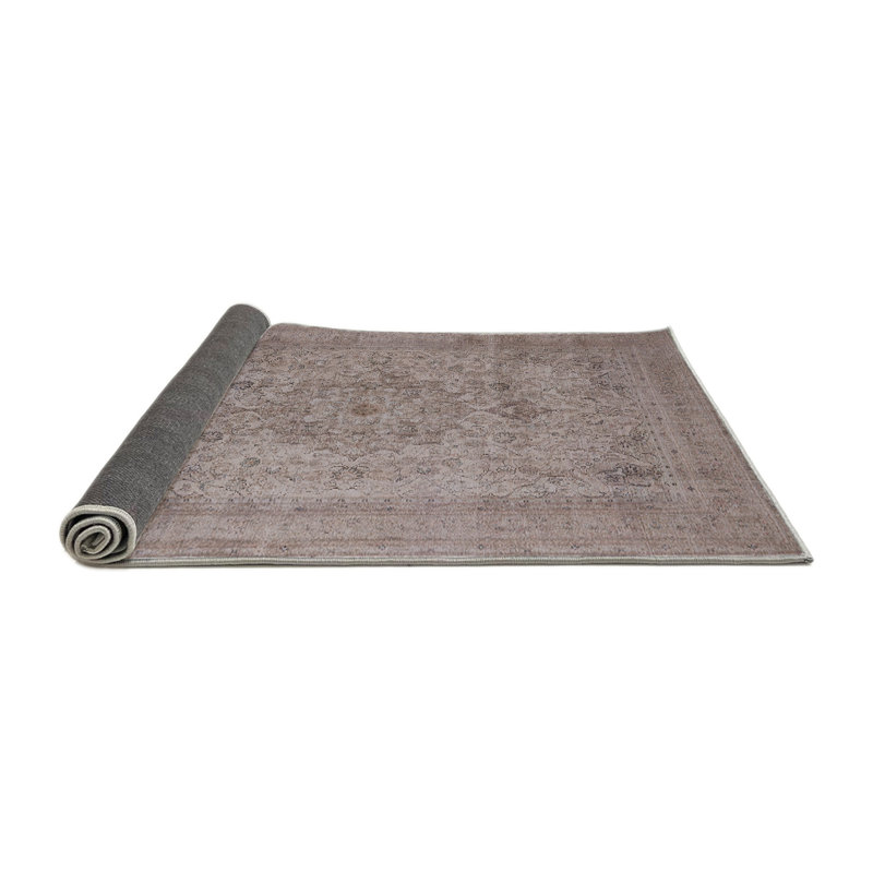 Tapis oriental gris Melita, Rond 4 pi