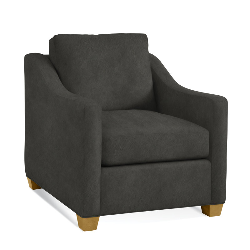 Oliver Chair, Brown Geometric, 0456-33, Honey Finish