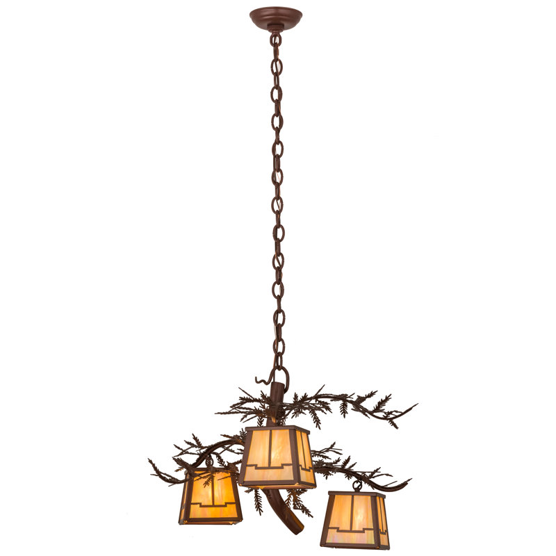 Rustic Lodge 3 - Light Chandelier