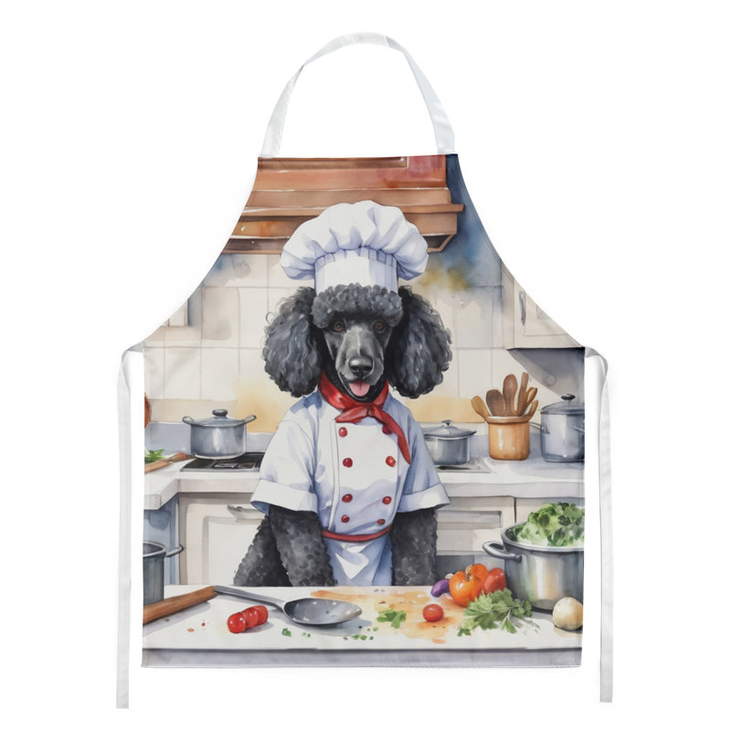 No Pattern Bib Apron
