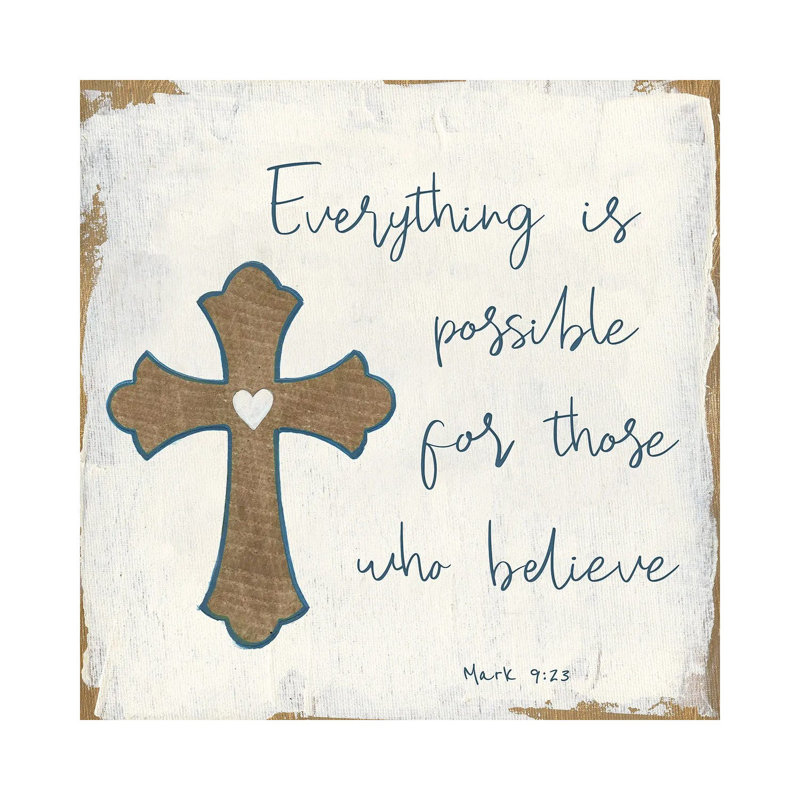 Everything Is Possible by Tava Studios - Wrapped Canvas Print, 45.72 cm H x 45.72 cm W x 3.175 cm D