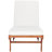 Jivera 78.70" Long Reclining Eucalyptus Single Chaise with Cushions-2103707173-2103707557
