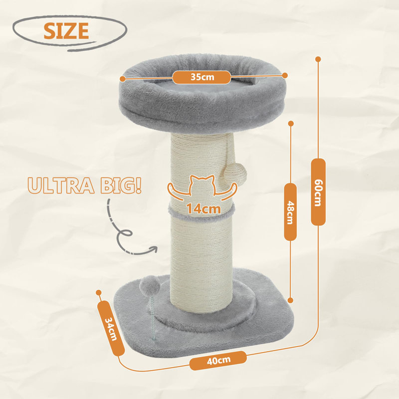 Scratching Post, Grey