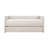 1pc Daybed with Trundle Fabric Upholstery Wooden Frame Modern Home Furniture-543384835