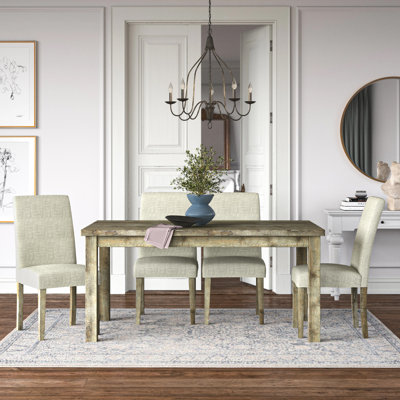 Abinaash 4 - Person Four Leg Dining Set
