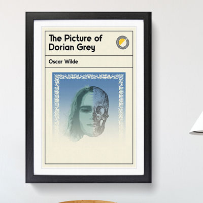 Book Cover the Picture of Dorian Grey Oscar Wilde - Picture Frame Graphic Art
